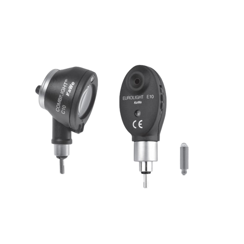 Pantoscopio (Oftalmoscopio + Otoscopio) Kawe Combilight C10