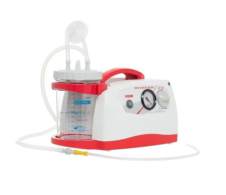 Aspirador De Secreciones Askir 36 Br 1 Litro, CA-MI