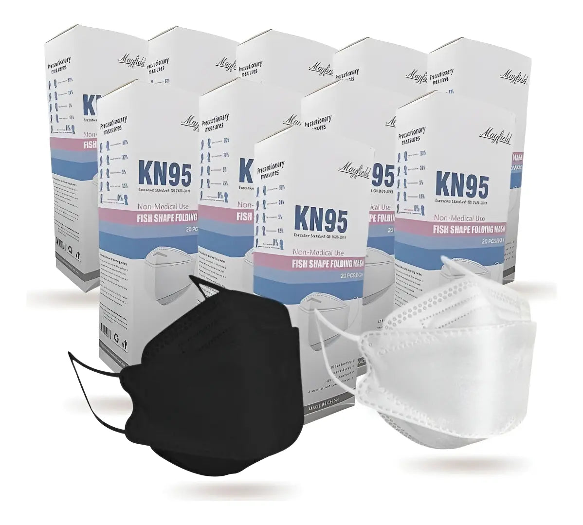 Mascarilla KN95 Fish Shape