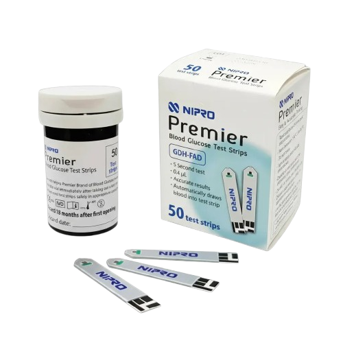 Tiras Reactivas para Glucosa NIPRO PREMIER