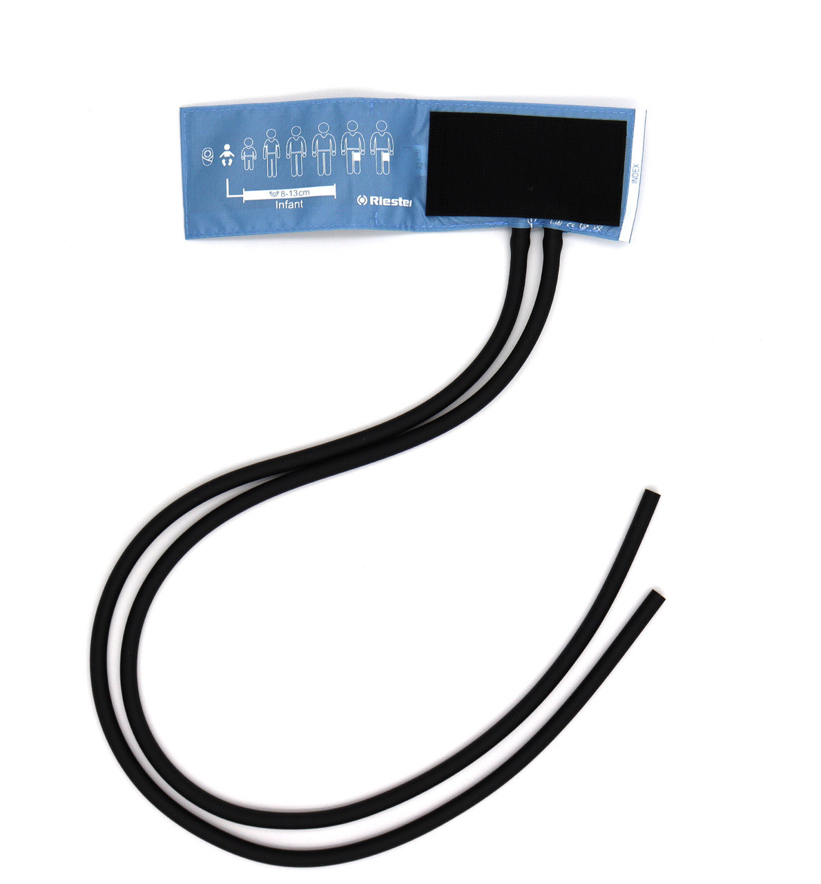 Brazalete Velcro 2-Tubos Azul