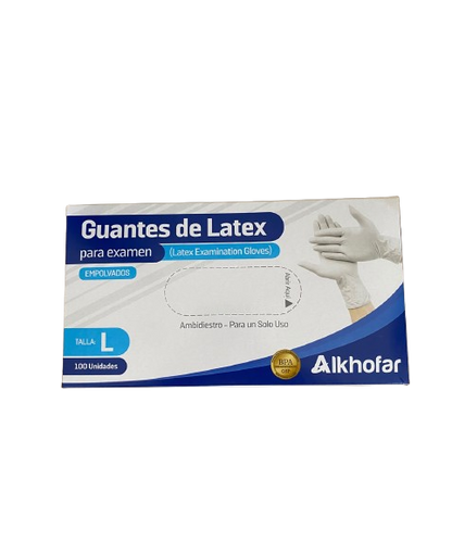 Guantes De Látex ALKHOFAR