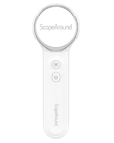 Otoscopio con Camara 4.3mm, con pantalla 1.85" WiFi Compatible con Android/iPhone
