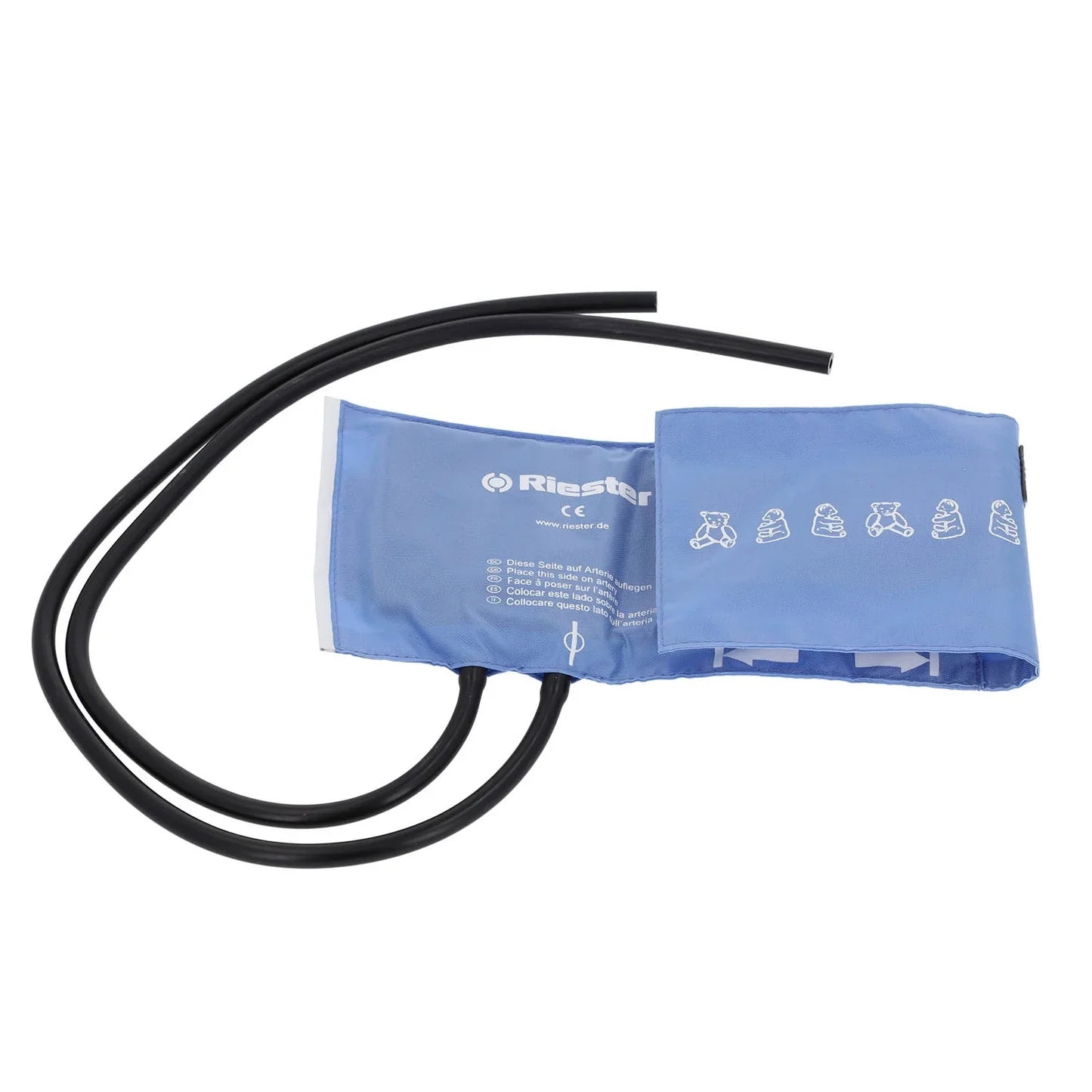 Brazalete Velcro 2-Tubos Azul