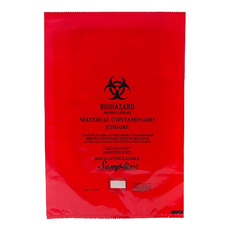 Bolsa de Polipropileno de Bioseguridad para Autoclave
