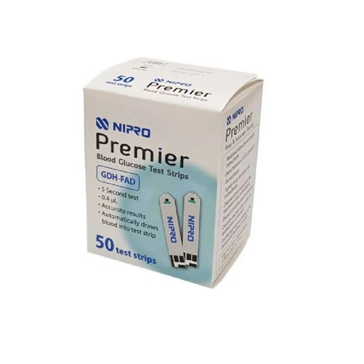Tiras Reactivas para Glucosa NIPRO PREMIER